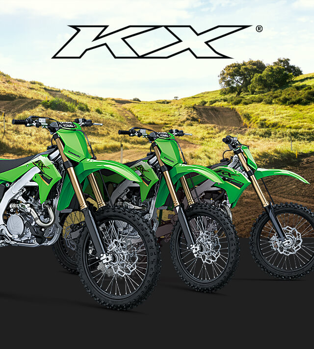 KX FAMILY: KX65 KX85 KX100 KX450 KX250 KX450X KX250X SMALL IMAGE